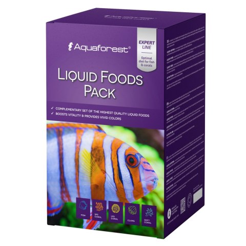 Liquid Foods Pack 4x250 ml - płynny pokarm Liquid Foods Pack 4x250 ml - płynny pokarm