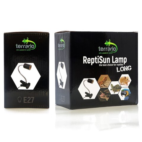 Terrario ReptiSun Long - lampa z uchwytem zaciskowym Terrario ReptiSun Long - lampa z uchwytem zaciskowym