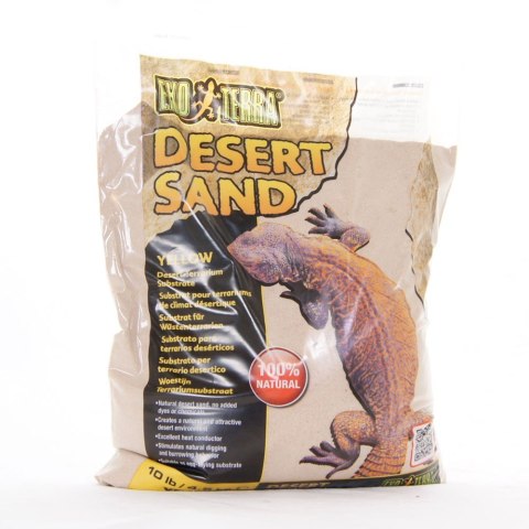 EXO TERRA Yellow Sand 4,5kg - piasek pustynny żółty EXO TERRA Yellow Sand 4,5kg - piasek pustynny żółty