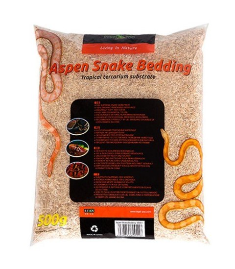 Repti-Zoo Aspen Snake Bedding - podłoże włókna topoli 500 g Repti-Zoo Aspen Snake Bedding - podłoże włókna topoli 500 g