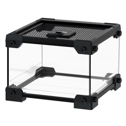 Repti-Zoo Terrarium szklane z siatką NAK01B 20x20x15cm Repti-Zoo Terrarium szklane z siatką NAK01B 20x20x15cm