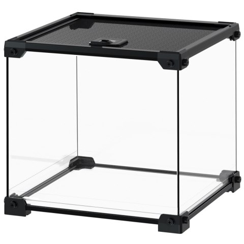 Repti-Zoo Terrarium szklane z siatką NAK10B 30x30x30cm Repti-Zoo Terrarium szklane z siatką NAK10B 30x30x30cm