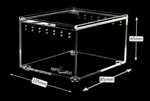 Repti-Zoo Terrarium z akrylu 10x8x6 cm Repti-Zoo Terrarium z akrylu 10x8x6 cm