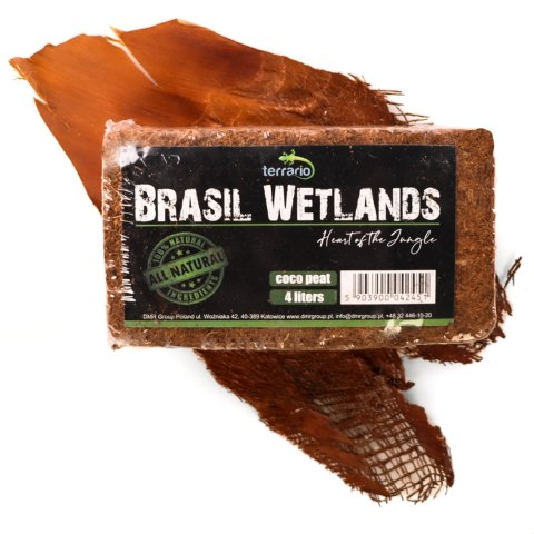 Terrario Brasil Wetlands 4l - podłoże z włókien kokosa Terrario Brasil Wetlands 4l - podłoże z włókien kokosa