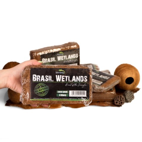 Terrario Brasil Wetlands 4l - podłoże z włókien kokosa Terrario Brasil Wetlands 4l - podłoże z włókien kokosa