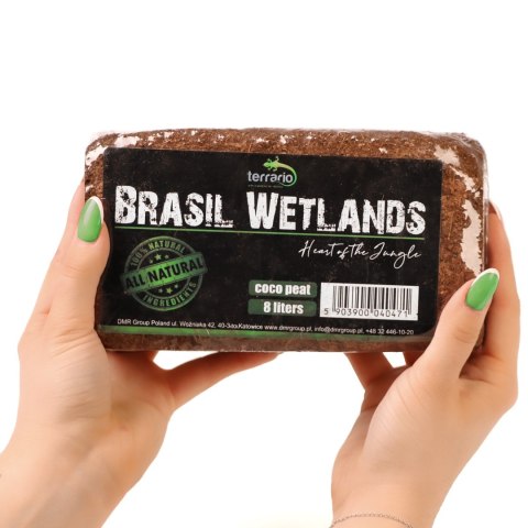 Terrario Brasil Wetlands 7l 650g - podłoże z włókien kokosa Terrario Brasil Wetlands 7l 650g - podłoże z włókien kokosa