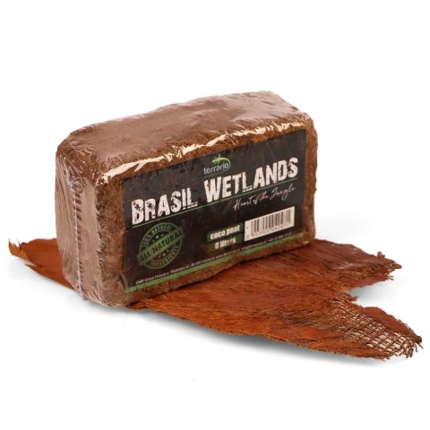 Terrario Brasil Wetlands 7l 650g - podłoże z włókien kokosa Terrario Brasil Wetlands 7l 650g - podłoże z włókien kokosa