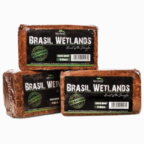 Terrario Brasil Wetlands 7l 650g - podłoże z włókien kokosa Terrario Brasil Wetlands 7l 650g - podłoże z włókien kokosa