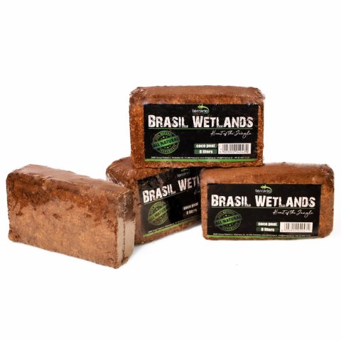 Terrario Brasil Wetlands 7l 650g - podłoże z włókien kokosa Terrario Brasil Wetlands 7l 650g - podłoże z włókien kokosa