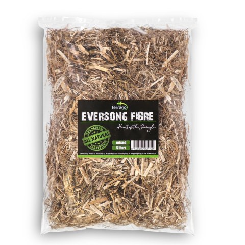 Terrario Eversong Fibre Mix 5l - mieszanka z słomy konopnej Terrario Eversong Fibre Mix 5l - mieszanka z słomy konopnej