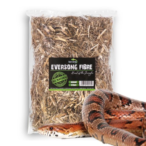 Terrario Eversong Fibre Mix 5l - mieszanka z słomy konopnej Terrario Eversong Fibre Mix 5l - mieszanka z słomy konopnej