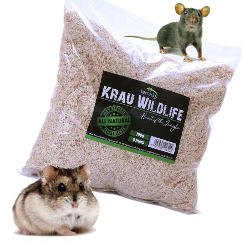 Terrario Krau Wildlife 5l - włókno drewniane Aspen / Lignocel Terrario Krau Wildlife 5l - włókno drewniane Aspen / Lignocel