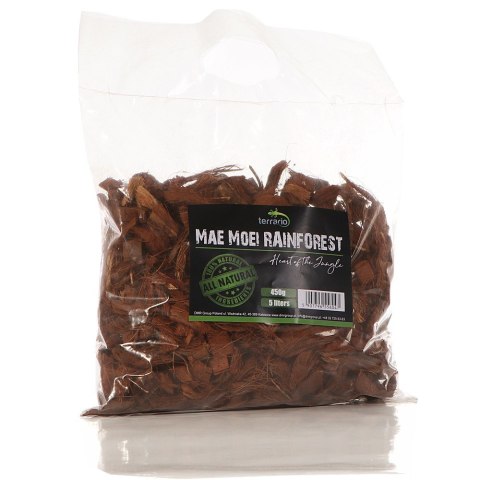 Terrario Mae Moei Rainforest 5l 450g - duże zrębki kokosa Terrario Mae Moei Rainforest 5l 450g - duże zrębki kokosa