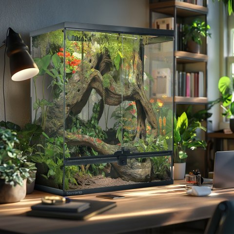 Terrario Oasis Verde 30 - terrarium 45x45x60 z zestawem Terrario Oasis Verde 30 - terrarium 45x45x60 z zestawem