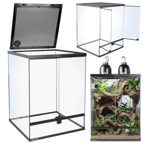 Terrario Oasis Verde 30 - terrarium 45x45x60 z zestawem Terrario Oasis Verde 30 - terrarium 45x45x60 z zestawem
