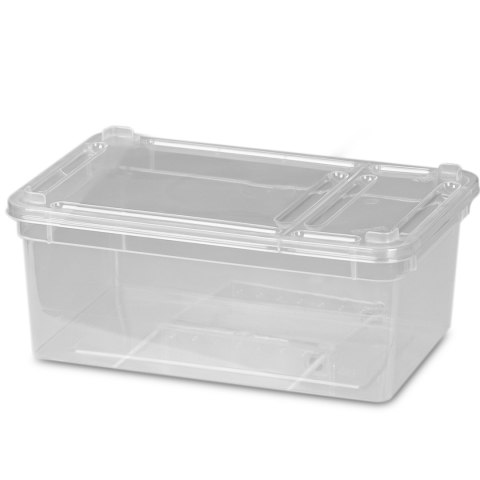 Terrario Reptiland 19x12x7,5cm - przeźroczyste terrarium faunarium Terrario Reptiland 19x12x7,5cm - przeźroczyste terrarium faunarium