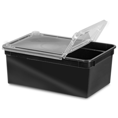 Terrario Reptiland Black 19x12x7,5cm - czarne terrarium faunarium Terrario Reptiland Black 19x12x7,5cm - czarne terrarium faunarium