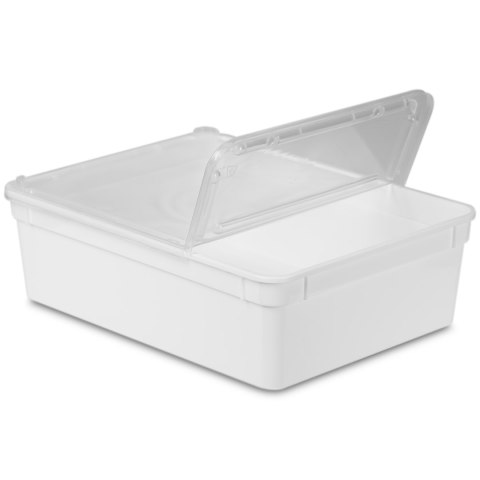 Terrario Reptiland White 25x19x7,5cm - białe terrarium faunarium Terrario Reptiland White 25x19x7,5cm - białe terrarium faunarium