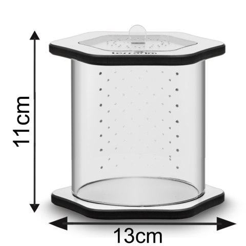 Terrario Spiders Tube Med100 - terrarium akrylowe Terrario Spiders Tube Med100 - terrarium akrylowe