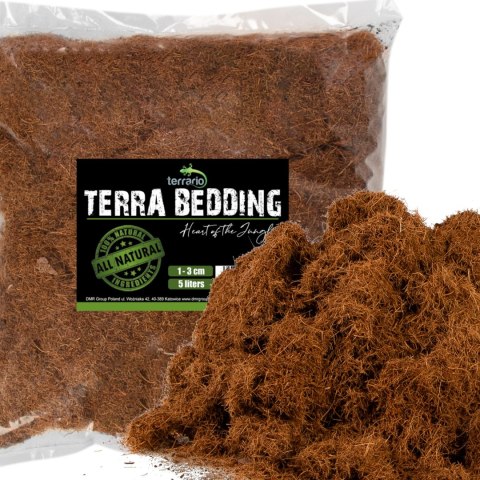 Terrario Terra Bedding 5l - podłoże z włokien kokosa 1-3cm Terrario Terra Bedding 5l - podłoże z włokien kokosa 1-3cm