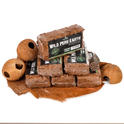 Terrario Wild Peru Earth 7l 650g - podłoże zrębki kokosa Terrario Wild Peru Earth 7l 650g - podłoże zrębki kokosa