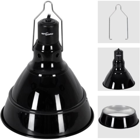 Repti-Zoo 2in1 Big Multi Dome - podwójny klosz i oprawka terrarystyczna Repti-Zoo 2in1 Big Multi Dome - podwójny klosz i oprawka terrarystyczna