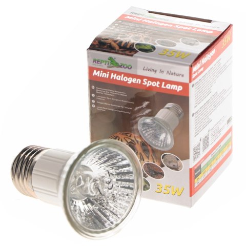 Repti-Zoo Mini Halogen Spot 35W - mały halogen grzewczy Repti-Zoo Mini Halogen Spot 35W - mały halogen grzewczy