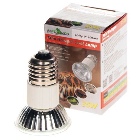 Repti-Zoo Mini Halogen Spot 35W - mały halogen grzewczy Repti-Zoo Mini Halogen Spot 35W - mały halogen grzewczy