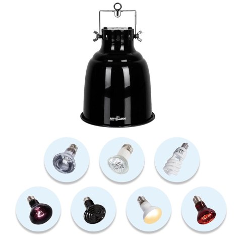 Repti-Zoo Multi Deep Dome - klosz i oprawka terrarystyczna Repti-Zoo Multi Deep Dome - klosz i oprawka terrarystyczna