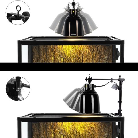 Repti-Zoo Multi Deep Dome - klosz i oprawka terrarystyczna Repti-Zoo Multi Deep Dome - klosz i oprawka terrarystyczna