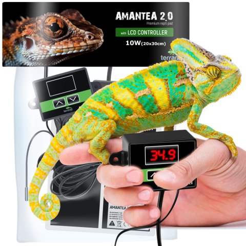 Terrario Amantea 2.0 10W - mata grzewcza z termostatem Terrario Amantea 2.0 10W - mata grzewcza z termostatem