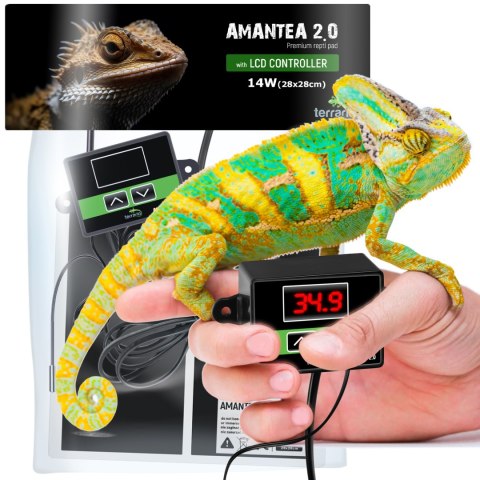 Terrario Amantea 2.0 14W - mata grzewcza z termostatem Terrario Amantea 2.0 14W - mata grzewcza z termostatem