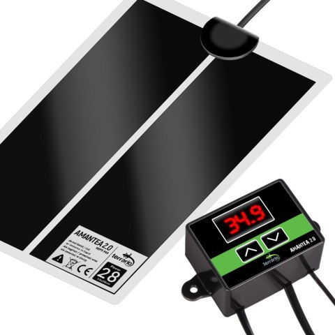 Terrario Amantea 2.0 28W - mata grzewcza z termostatem Terrario Amantea 2.0 28W - mata grzewcza z termostatem