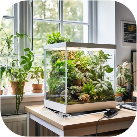 Terrario Amarillo 14W - mata grzewcza z termostatem LCD Terrario Amarillo 14W - mata grzewcza z termostatem LCD
