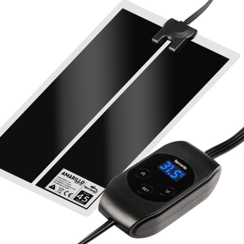 Terrario Amarillo 45W - mata grzewcza z termostatem LCD Terrario Amarillo 45W - mata grzewcza z termostatem LCD
