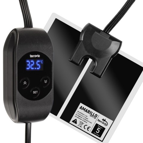 Terrario Amarillo 5W - mata grzewcza z termostatem LCD Terrario Amarillo 5W - mata grzewcza z termostatem LCD