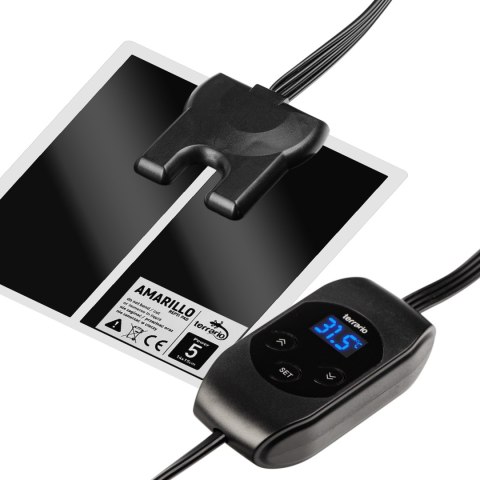 Terrario Amarillo 5W - mata grzewcza z termostatem LCD Terrario Amarillo 5W - mata grzewcza z termostatem LCD