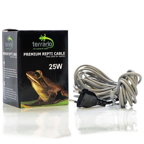 Terrario Premium Repti Cable 25W - kabel grzewczy 6,5m Terrario Premium Repti Cable 25W - kabel grzewczy 6,5m
