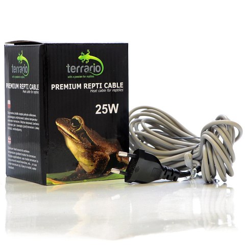 Terrario Premium Repti Cable 25W - kabel grzewczy 6,5m Terrario Premium Repti Cable 25W - kabel grzewczy 6,5m