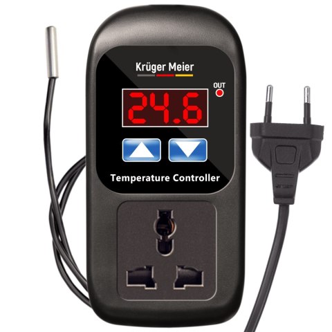 Kruger Meier Carbonne - termostat elektroniczny Kruger Meier Carbonne - termostat elektroniczny
