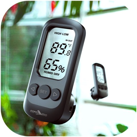 Repti-Zoo Digital Alarm Thermometer Hygrometer - termometr i higrometr LCD Repti-Zoo Digital Alarm Thermometer Hygrometer - termometr i higrometr LCD