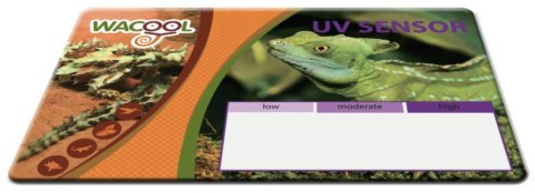 Repti-Zoo Karta do pomiaru promieniowania UV Repti-Zoo Karta do pomiaru promieniowania UV