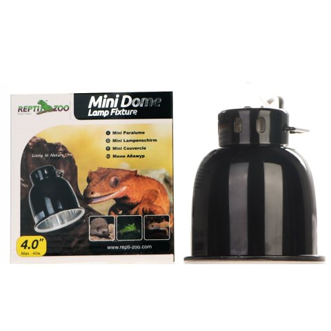 Repti-Zoo Mini Dome - mała lampa na żarówkę grzewczą Repti-Zoo Mini Dome - mała lampa na żarówkę grzewczą