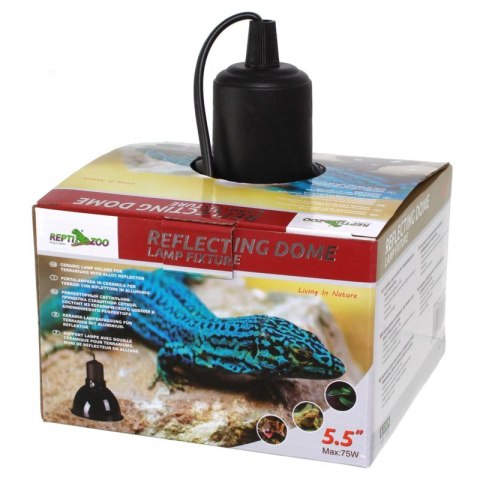 Repti-Zoo Oprawka z kloszem na żarówkę 75W Repti-Zoo Oprawka z kloszem na żarówkę 75W