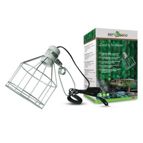 Repti-Zoo Oprawka z koszem i uchwytem Repti-Zoo Oprawka z koszem i uchwytem