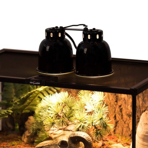 Repti-Zoo Podwójna Lampa na żarówki 2 x 40W Repti-Zoo Podwójna Lampa na żarówki 2 x 40W