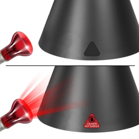 Repti-Zoo Smart Wi-Fi Deep Lamp L - lampa na żarówki grzewcze i UVB Wi-Fi Repti-Zoo Smart Wi-Fi Deep Lamp L - lampa na żarówki grzewcze i UVB Wi-Fi