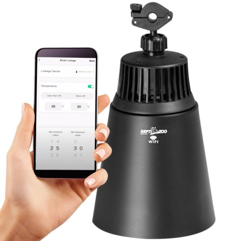 Repti-Zoo Smart Wi-Fi Deep Lamp - lampa na żarówki grzewcze Wi-Fi Repti-Zoo Smart Wi-Fi Deep Lamp - lampa na żarówki grzewcze Wi-Fi