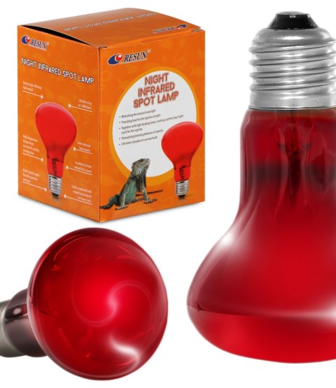 Resun Infrared Spot Lamp 75w - żarówka podczerwona Resun Infrared Spot Lamp 75w - żarówka podczerwona