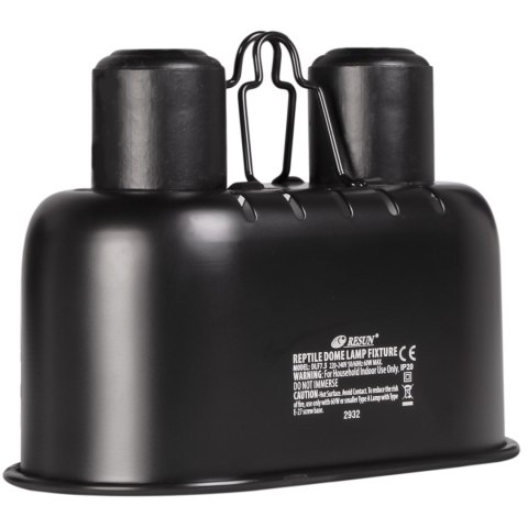 Resun Reptile Black Lamp DUO Mini - lampa podwójna do terrarium Resun Reptile Black Lamp DUO Mini - lampa podwójna do terrarium